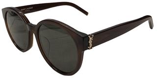 YVES SAINT LAURENT WOMEN’S SL M31/F BROWN POLARIZED SUNGLASSES CASE NOT INCLUDED